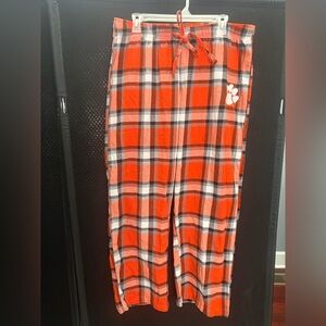 Clemson Plaid Pajama Pants
